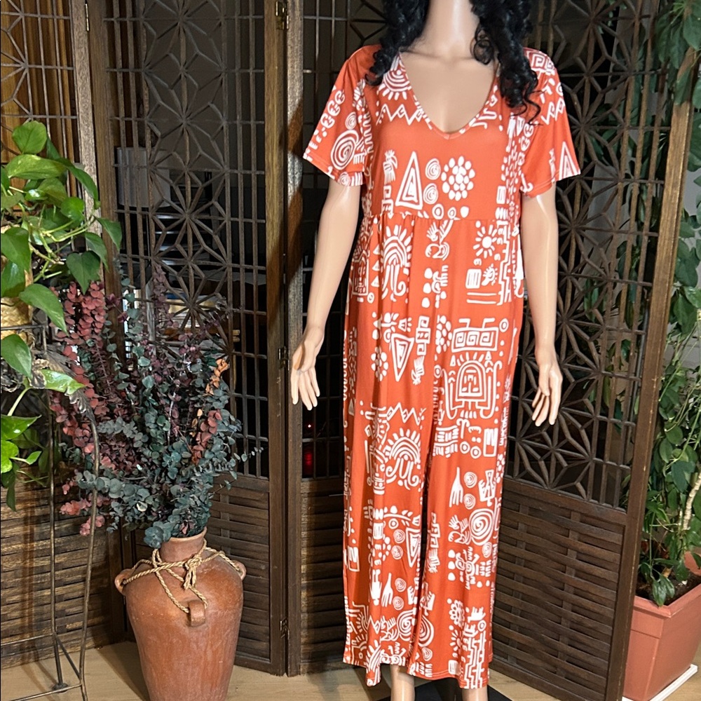 NWT BON APPLE TEA ROMPER L